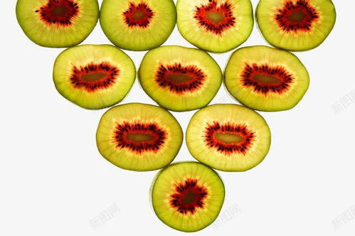 平面電商創意素材 紅心獼猴桃高清PNG素材的運用之道